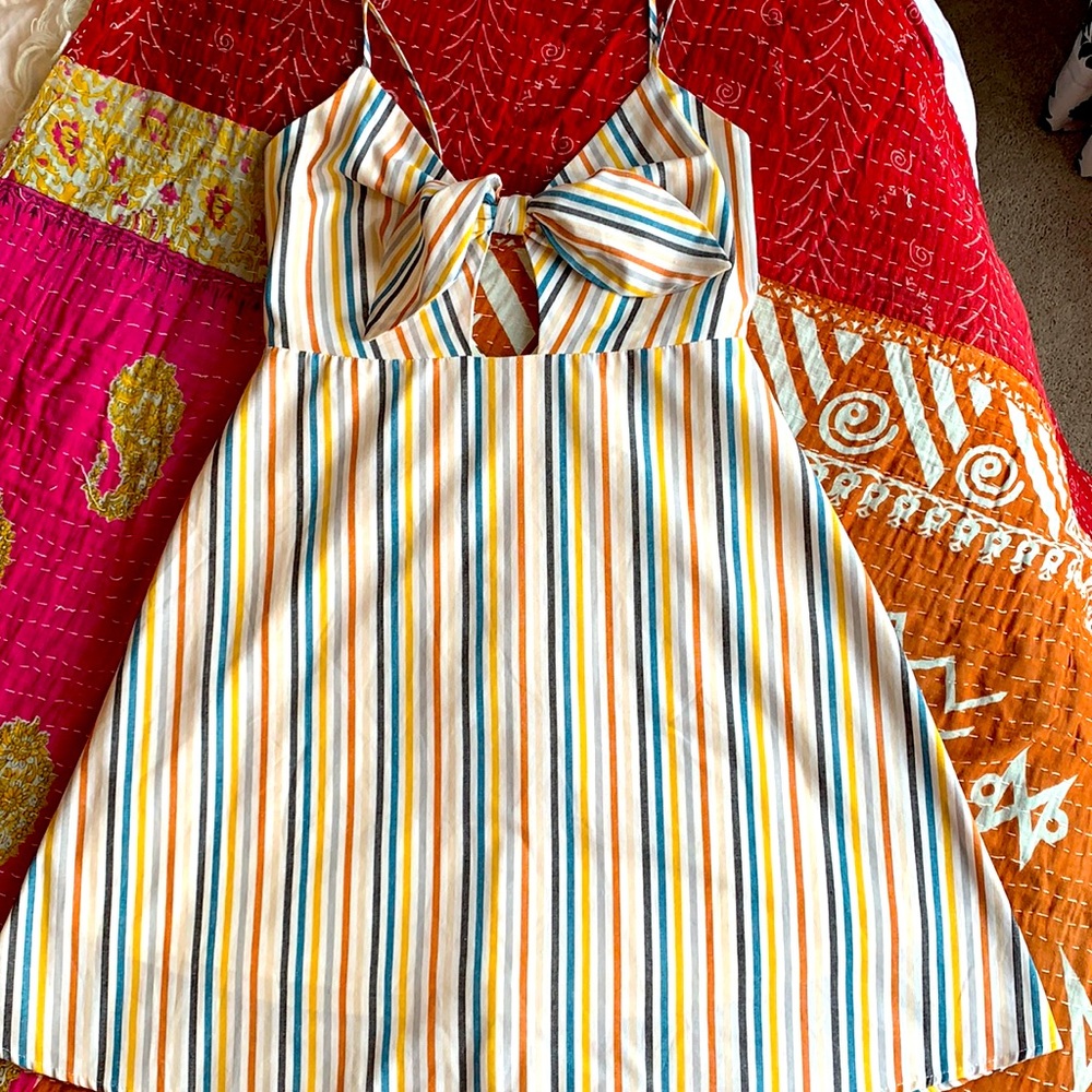 Striped sun dress
